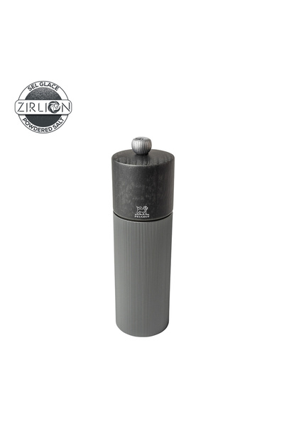 Peugeot Salt mill, 18 cm, "Line Z", Carbon -