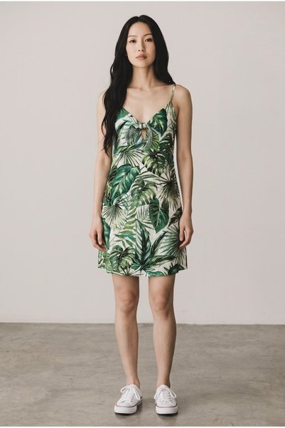 ONLY Rochie Lily Jungle Green