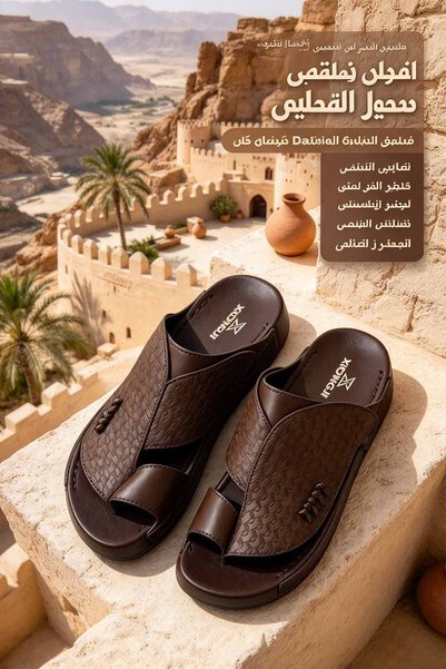 Alnoor Global Store أحذية جلدية ناعمة مبطنة سهلة الارتداء بتصميم مريح