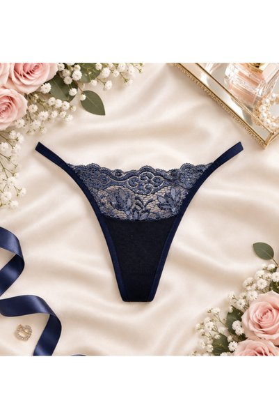 Ioana boutique Chiloți tanga bleumarin