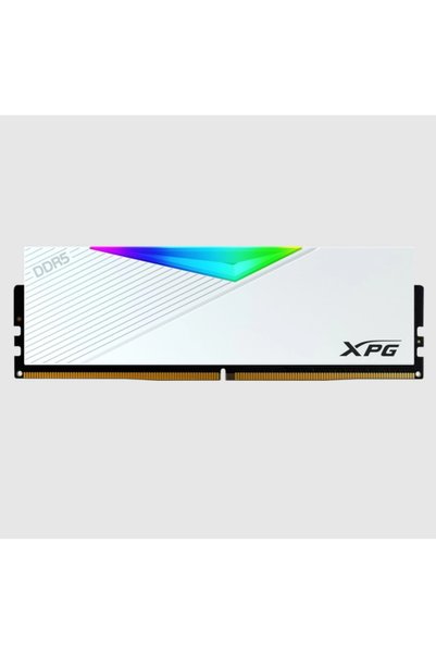XPG Lancer Beyaz RGB AX5U6000C3032G-CLARWH 32GB(1x32GB) 6000Mhz CL30 Single (30-40-40) 1.40V DDR5