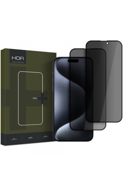 HOFI Folie de protectie Ecran Privacy Glass PRO+ pentru Apple iPhone 16 Pro M...