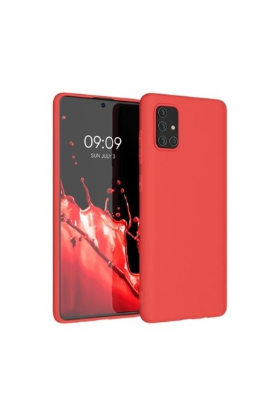 KWmobile Husă pentru Samsung Galaxy A71, Silicon, Roșu, 51208.111