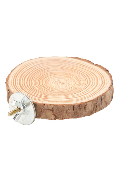 Choice 6CM Birds Round Perch Natural Wooden Stand for Cage Birds Parrots Biti...