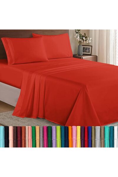 Elegant Comfort Luxury Soft 1500 Thread Count Egyptian 3-Piece Premium Hotel ...