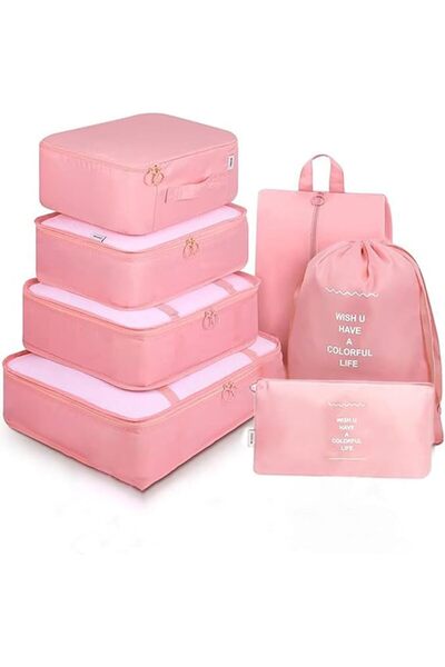 Gogo 7 Set Packing Cubes for Suitcases Lightweight Luggage Packing Organizers...