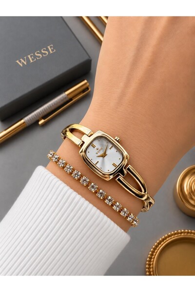 Wesse Mini Kasa Vintage Seri Çelik Kordon Ve Kasa 2 Yıl Garantili Kadın Kol S...