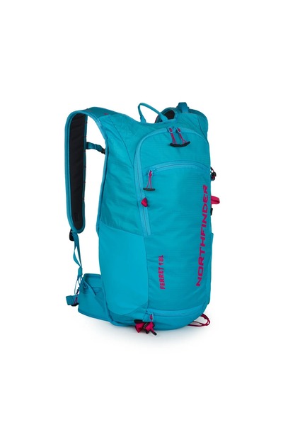 NORTHFINDER FERRET – rucsac 18 L de schi de tură unisex, Albastru azur