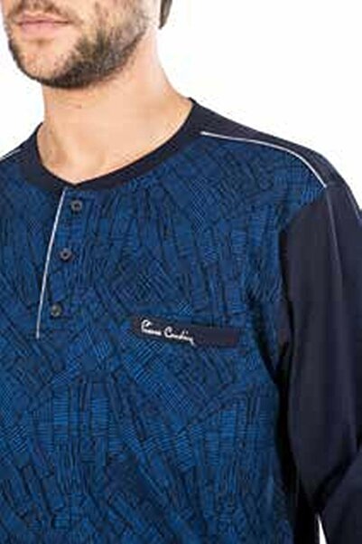 Pierre Cardin 5466 Чоловічі піжами з жакардовим візерунком 22k