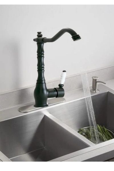 hilal Rustic Black Sink Faucet