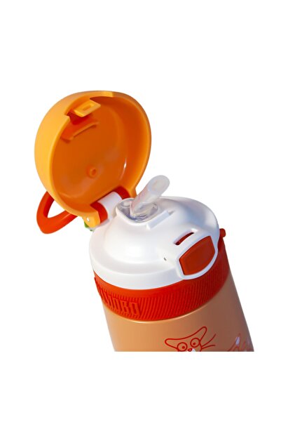 Uzspace Wagon Dark Orange 350 Ml Shambo Flask Vgn2051