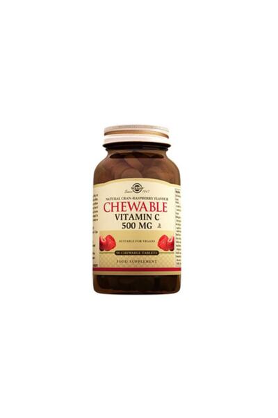 Solgar Vitamin C 500 Mg - 90 Chewing Tablets, Food Supplement