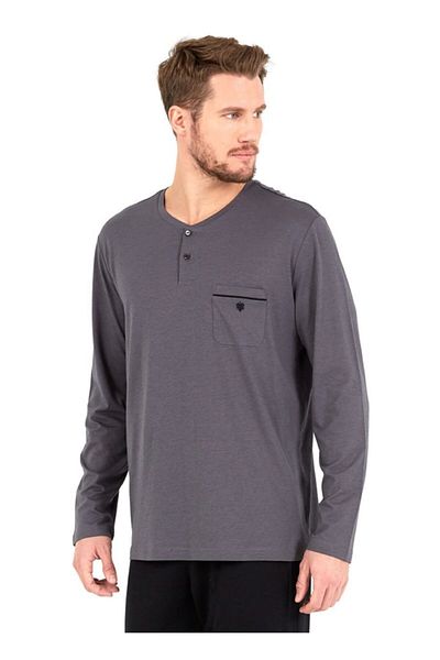 Blackspade Men's Pajama Set 30723 - Anthracite
