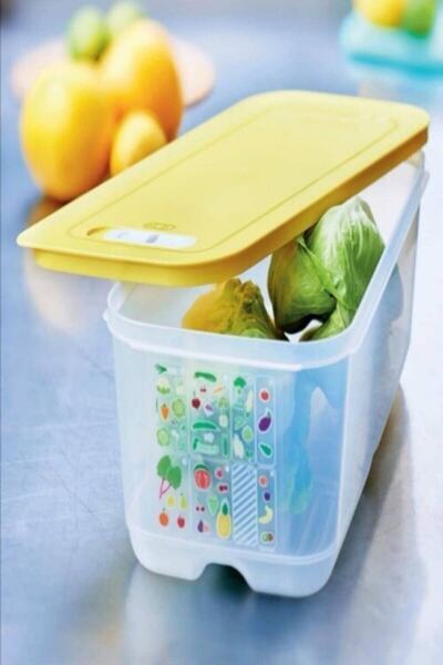 Tupperware حاوية تخزين الفواكه والخضروات من سلسلة سيرا سعة 6.1 لتر