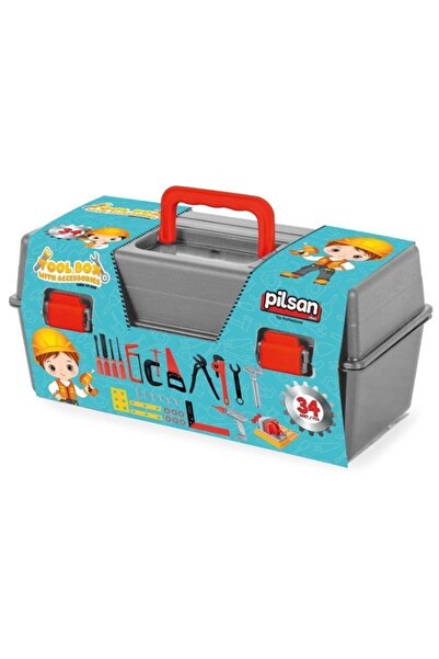 PİLSAN Sandıklı Tamir Seti Aksesuarlı Alet Çantası 34 Parça