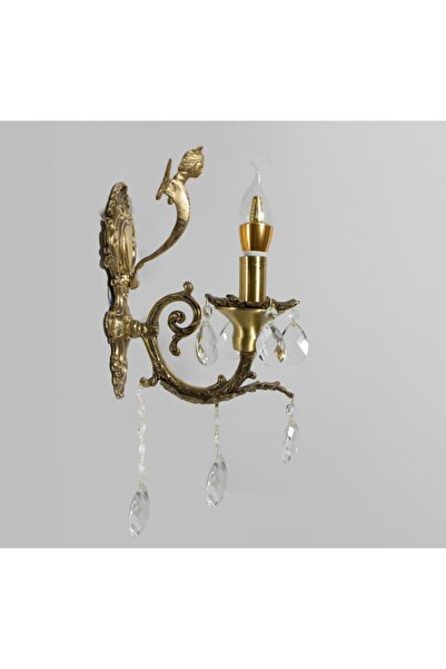 Mutlu Aplik Döküm 1 Li Antik Melekli Eskitme