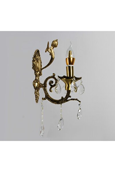 Mutlu Aplik Döküm 1 Li Antik Melekli Eskitme