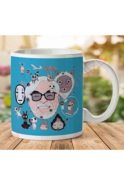 ART HEDİYE كوب هاياو ميازاكي تريبيو ستوديو جيبلي مطبوع على الجانبين