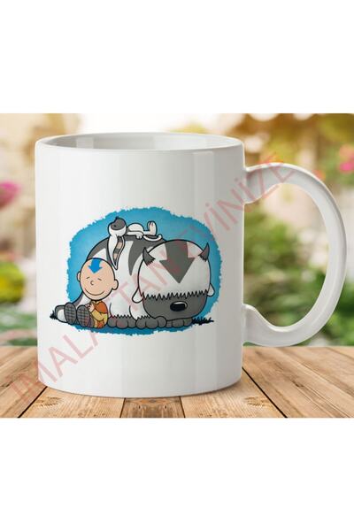 ART HEDİYE كوب مطبوع عليه رأس سهم الفول السوداني من Last Airbender Avatar لك ...