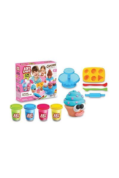 FEN TOYS 03273 Dede, Art Craft Cupcake - Cupcake Dough Set / Age +3