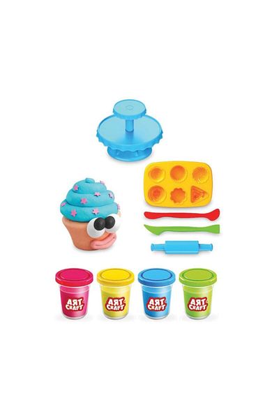 FEN TOYS 03273 Dede, Art Craft Cupcake - Cupcake Dough Set / Age +3