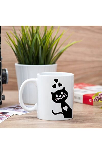 sıradışıhediyem Cat Printed Mug