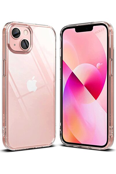 Molly Iphone 13 Uyumlu Şeffaf Silikon Kılıf