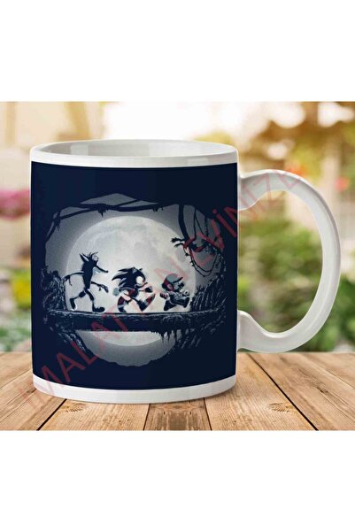 ART HEDİYE Gaming Matata Mario Sonic Hedgehog Crash Bandicoot Iki Tarafı Baskılı Kupa Bardak