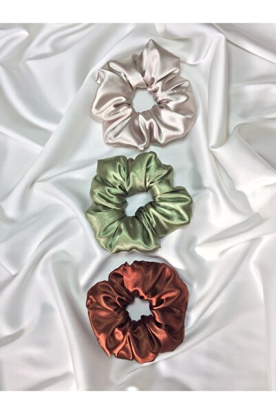 Shopiolog Σετ αγκράφες από ύφασμα Satin 1ης Ποιότητας 3 τεμαχίων