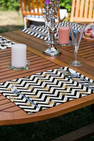 Realhomes Set de servicii americane cu tematic dragoste, 6 piese