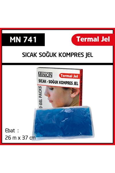 Minion Thermogel 26X37Cm Hot-Cold Compress Gel Large 2 Pieces