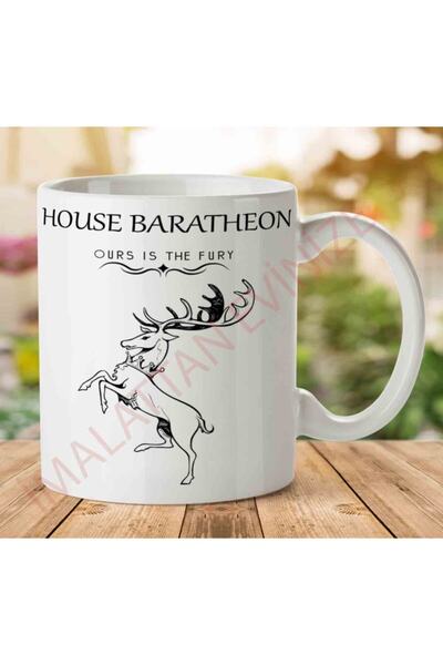 ART HEDİYE كوب مطبوع على الجانبين من House Baratheon