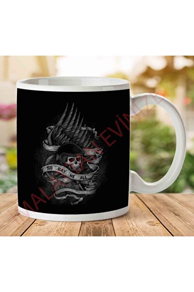 ART HEDİYE كوب Admiral Adama Battlestar Galactica So Say We مطبوع على الجانبين