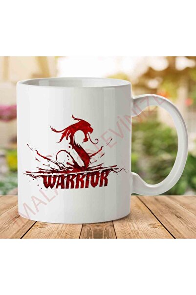ART HEDİYE كوب مطبوع عليه وجهين من Shadow Warrior