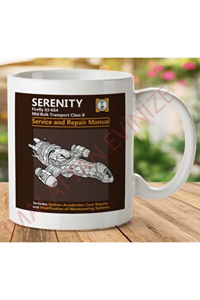 ART HEDİYE كوب كوب مطبوع على الجانبين للخدمة والإصلاح من Serenity
