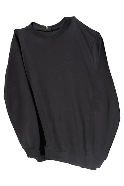 Wooppo - Plus Size - Men's Sweatshirt Black