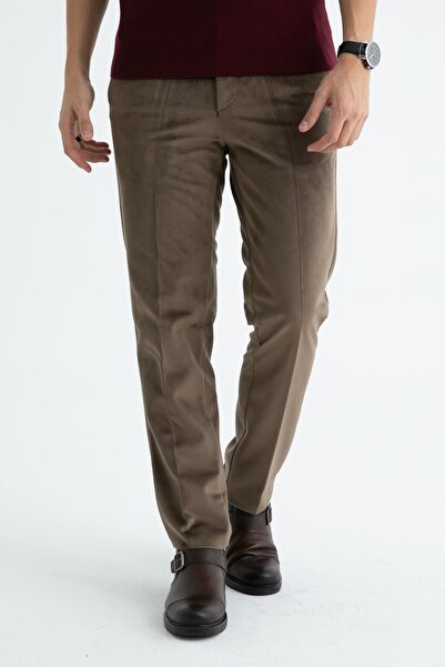 ModaPlaza Men's Brown Pants