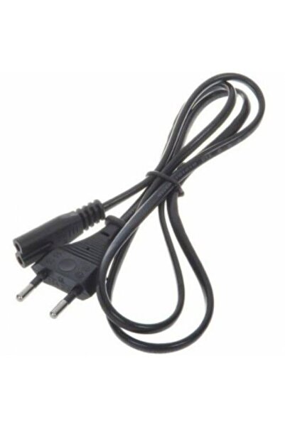 Class Epson Yazıcı Güç Kablosu Ac Power Cord 220 Volt Double Corrugated 2 Pın Cable 1.5 Metre