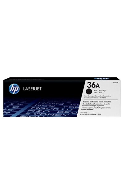 HP 36a Γνήσιο Μαύρο Τόνερ Cb436a