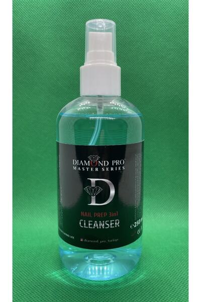 DIAMOND PROFESSIONAL 3in1 Cleaner/cleanser Nail Prep 250ml