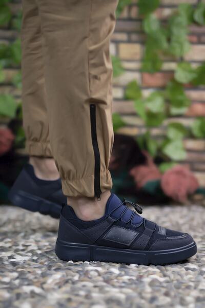 Riccon Pánské tmavě modré tenisky00122023