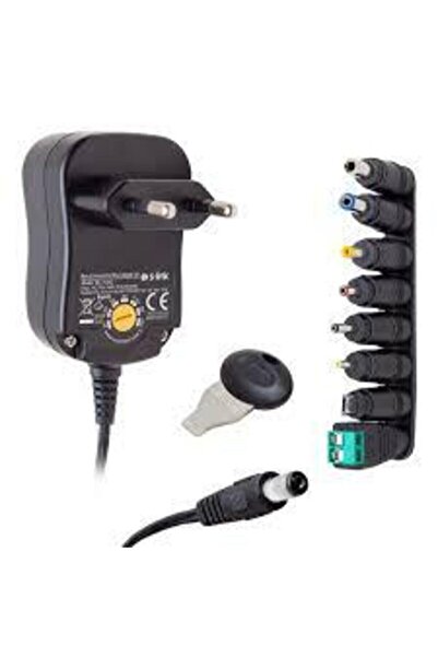 S-LINK Sl-129c 3v/4.5v/5v/6v/7.5v/9v/12v-2a Universal Adaptör 8 Farklı Uç