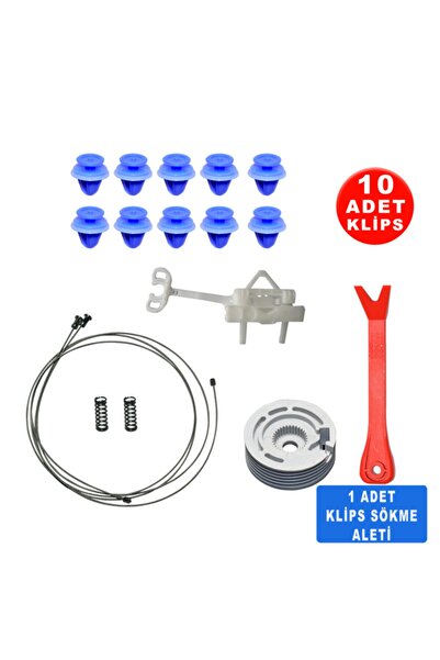 Star Klips Fiat Fiorino Peugeot Bipper Citroennemo 2008 1368329080 Sağ Cam Kr...