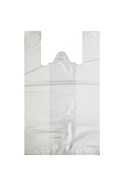 Genel Markalar Hışır Atlet Poşet Renk Beyaz Büyük Boy 30x60 Cm - 2 Kg