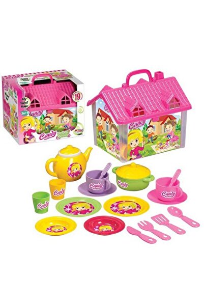 Genel Markalar 03021 Candy Ev Çay Seti Aksesuarlı 19 Parça