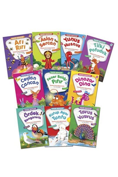 Timaş Çocuk Hadis Bahçesi - 10 Kitap Takım Nefise Atçakarlar