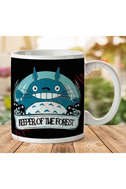 ART HEDİYE Keeper Of The Forest My Neighbor Totoro Studio Ghibli Two Sided Pr...