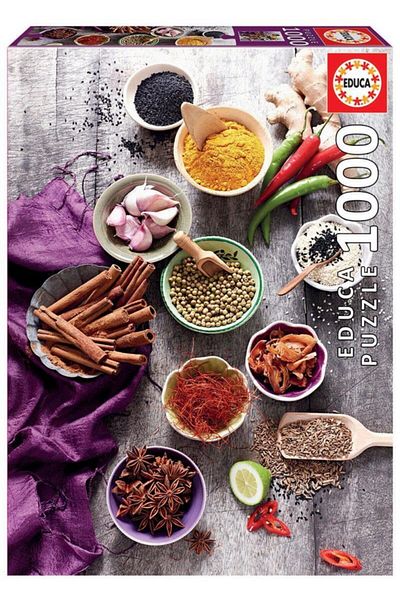 EDUCA Puzzle 1000 Pieces Assorted Spices 17974