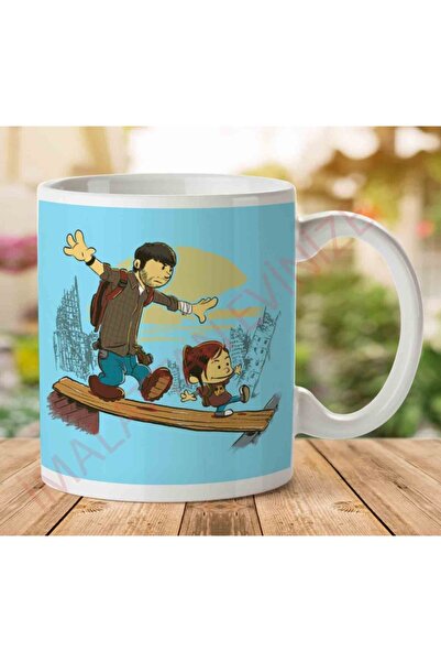 ART HEDİYE كوب مطبوع عليه وجهين من Two Of Us Joel And Ellie The Last Of Us