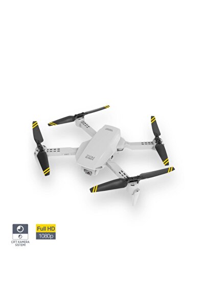 Corby Cx017 Wifi Çift Kameralı Katlanabilir 1080p Drone + 2 Bataryalı Set